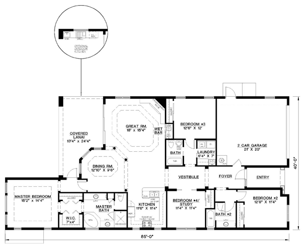 Florida Mediterranean Level One of Plan 60502