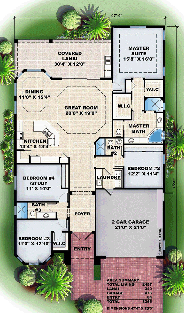 Florida Mediterranean Level One of Plan 60506