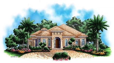 Florida Mediterranean Elevation of Plan 60512