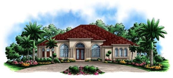 House Plan 60520 Elevation