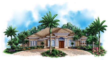 Florida Mediterranean Elevation of Plan 60521