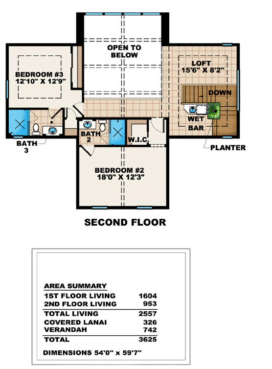 Traditional Level Two of Plan 60528