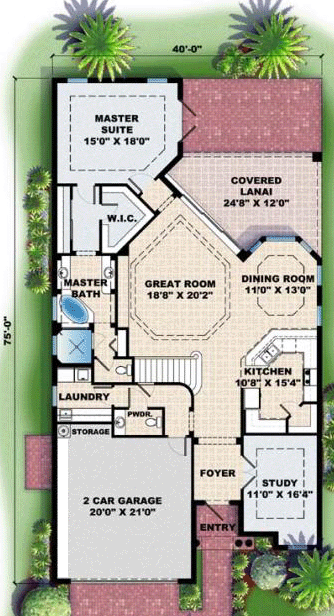 Florida Mediterranean Level One of Plan 60530