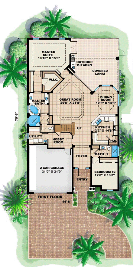 First Level Plan