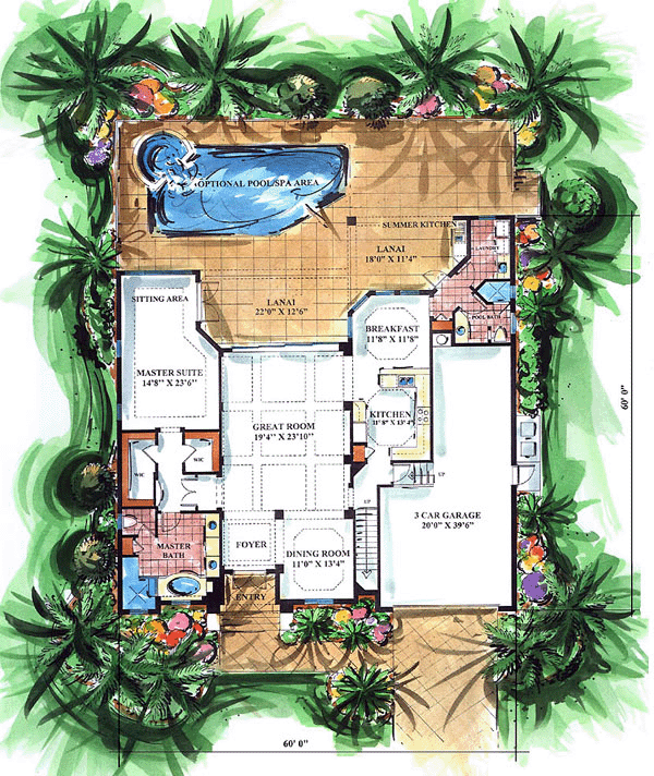 Florida Mediterranean Level One of Plan 60535