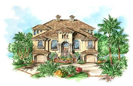 Florida Mediterranean Elevation of Plan 60547