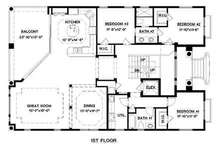 First Level Plan