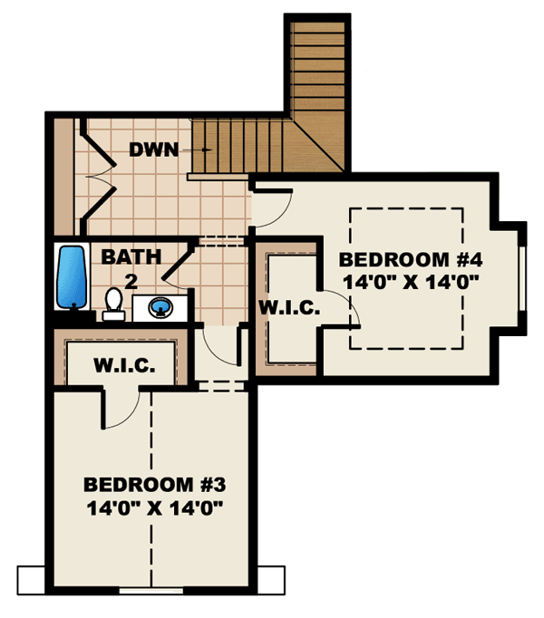 Traditional Level Two of Plan 60550