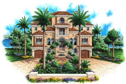 Florida Mediterranean Elevation of Plan 60562