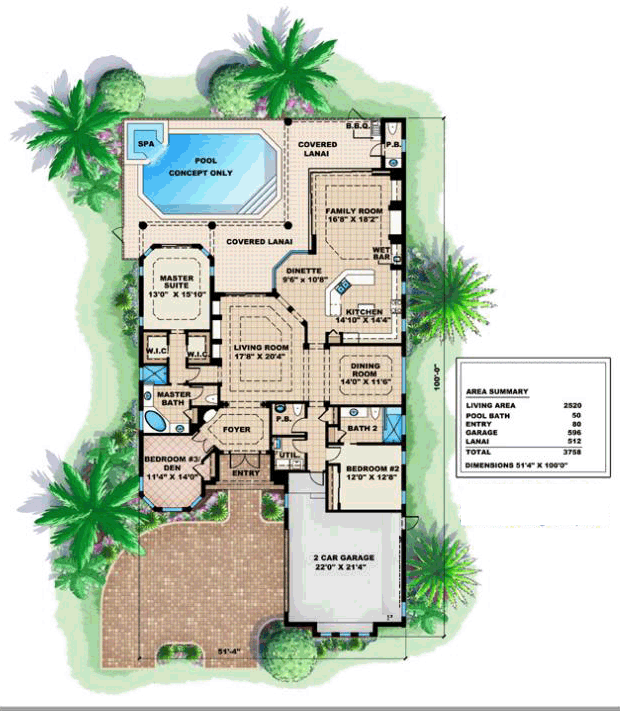 Mediterranean Level One of Plan 60565