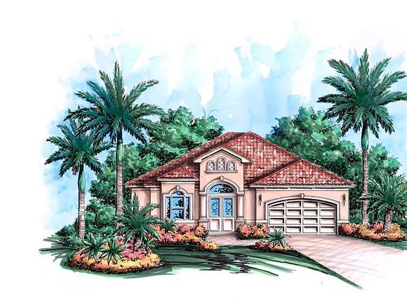 House Plan 60588 Elevation