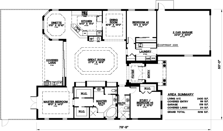 Mediterranean Level One of Plan 60591