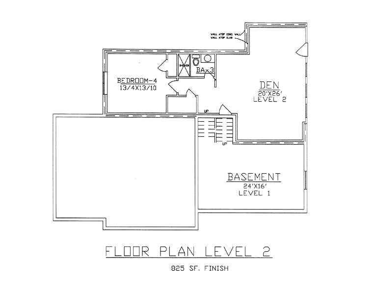  Lower Level of Plan 60638