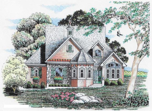 House Plan 60671 Elevation