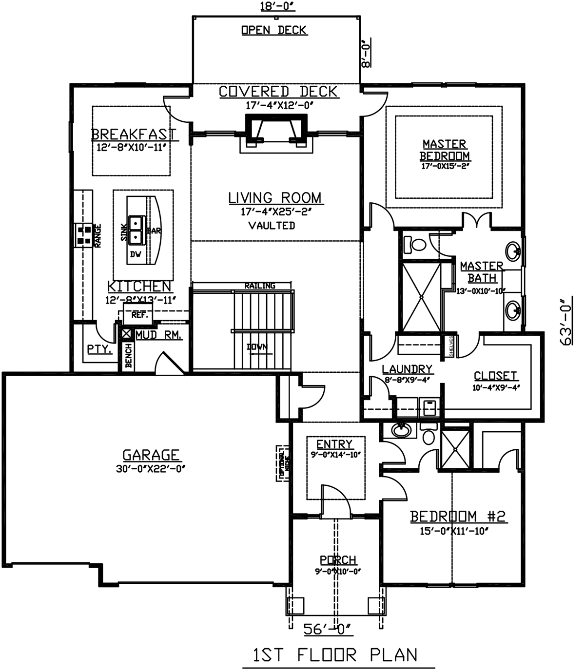 Traditional Level One of Plan 60674