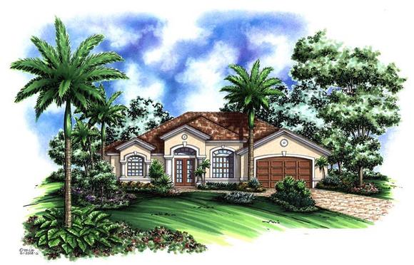 House Plan 60716 Elevation