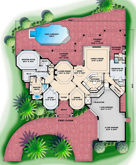 First Level Plan