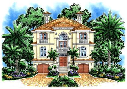 Mediterranean Elevation of Plan 60749