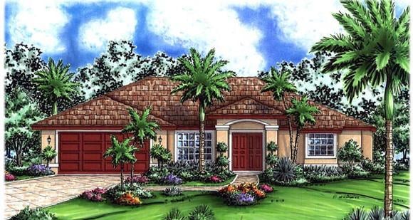 House Plan 60750 Elevation