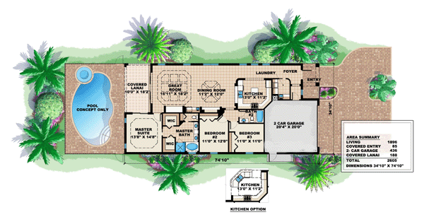 Mediterranean Level One of Plan 60753