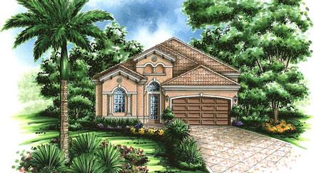 House Plan 60754 Elevation