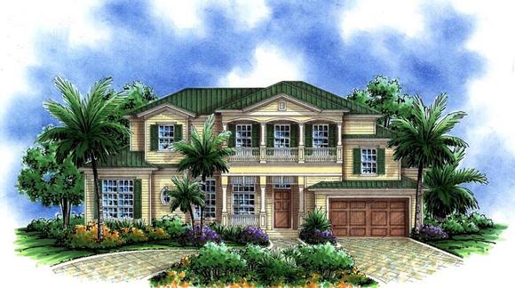 House Plan 60765 Elevation