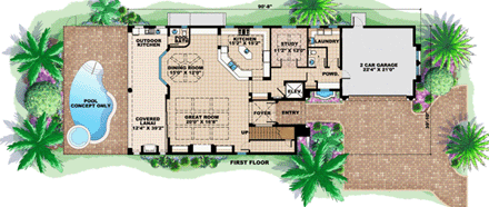 First Level Plan