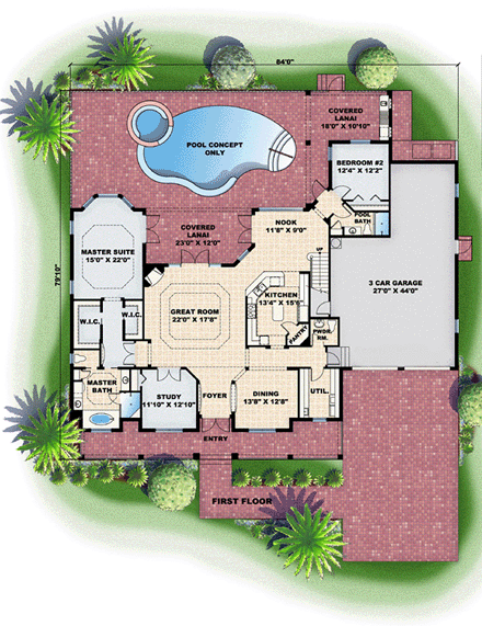 First Level Plan