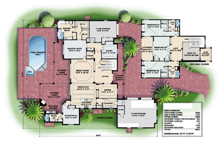 First Level Plan