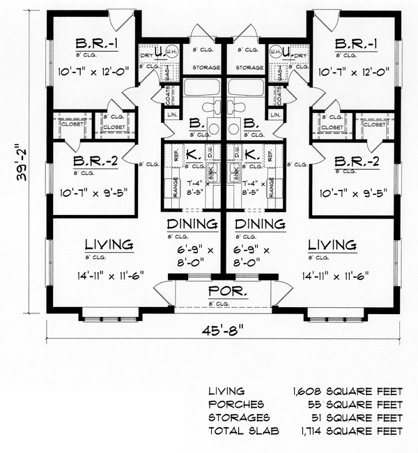 European Tudor Level One of Plan 60808