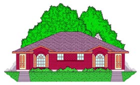 Plan 60815 - 1612 Square Feet