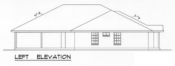 Country, Narrow Lot, Traditional Plan with 1726 Sq. Ft., 4 Bedrooms, 4 Bathrooms, 4 Car Garage Picture 2