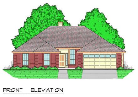 Traditional Elevation of Plan 60826