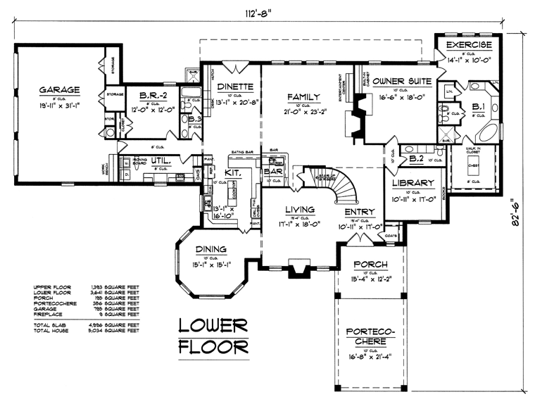 European Traditional Level One of Plan 60831