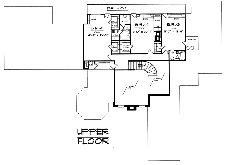 European Traditional Level Two of Plan 60831