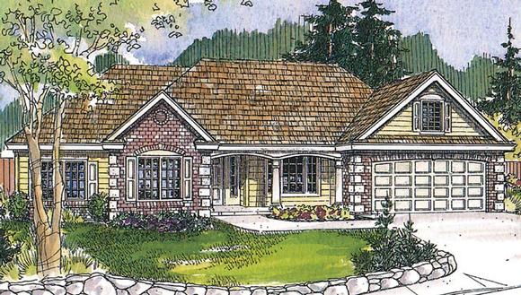 House Plan 60918 Elevation