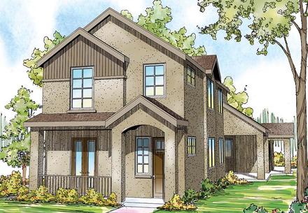 House Plan 60919 Elevation