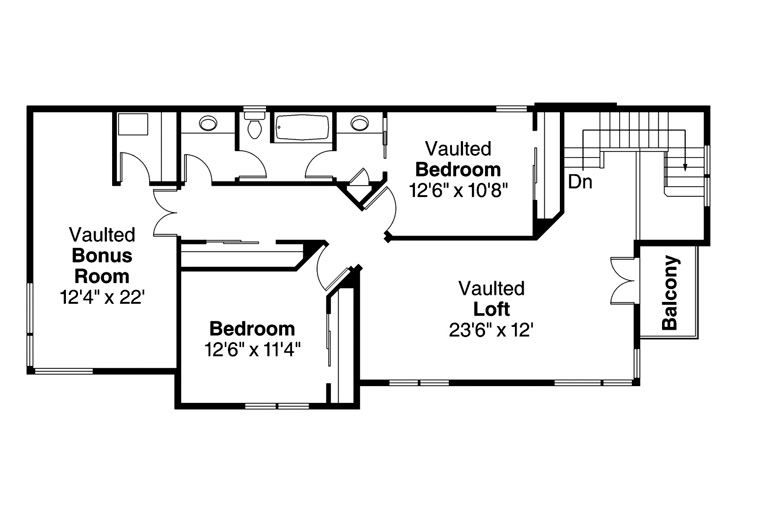 Contemporary Florida Level Two of Plan 60955