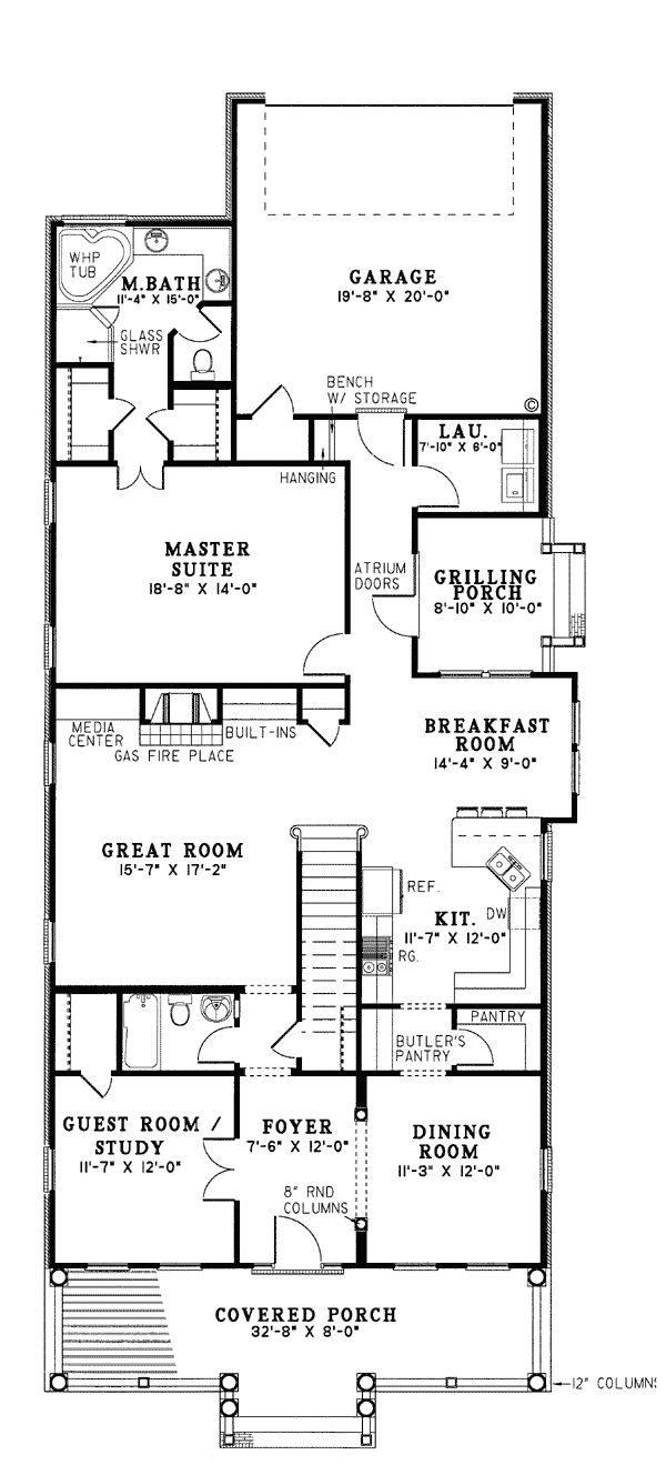Colonial Country Level One of Plan 61003