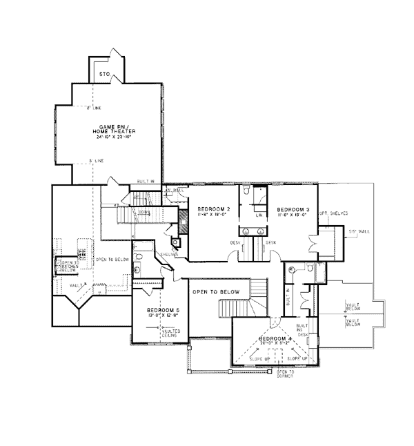 European Traditional Level Two of Plan 61021