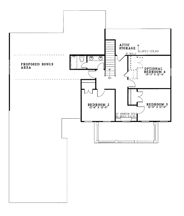 Coastal Colonial Level Two of Plan 61024