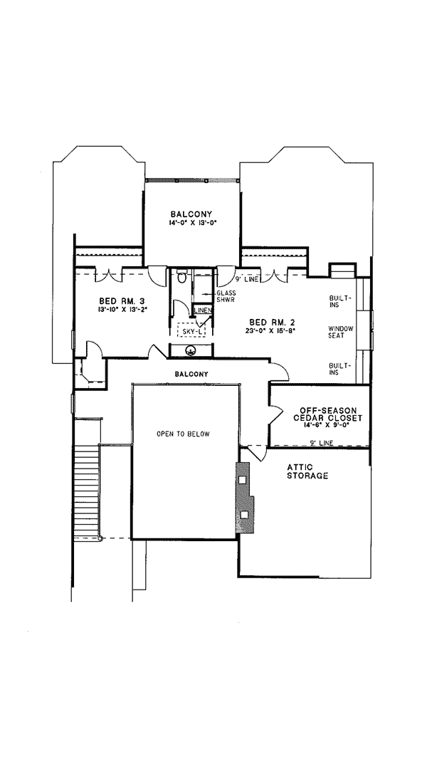 Traditional Level Two of Plan 61027