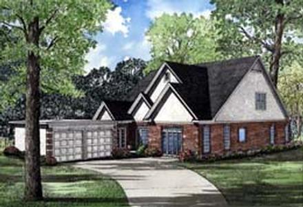 House Plan 61027 Elevation