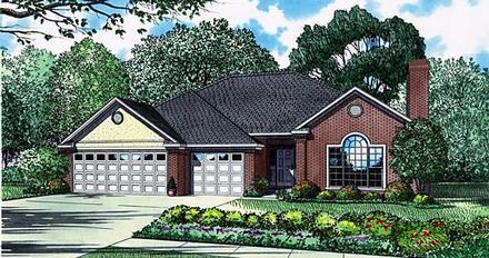 House Plan 61030 Elevation