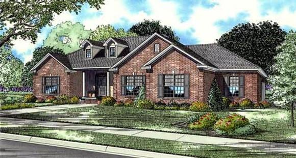 House Plan 61039 Elevation