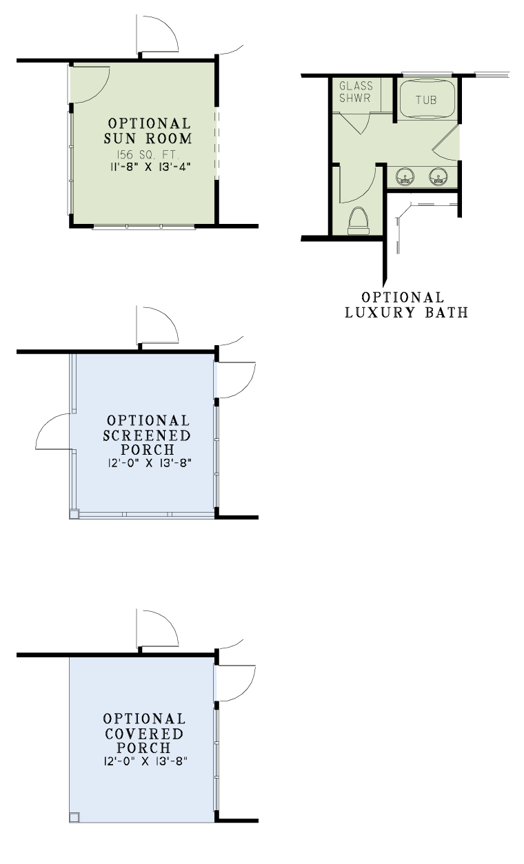 Cape Cod Country Southern Alternate Level One of Plan 61041