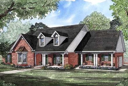 House Plan 61052 Elevation