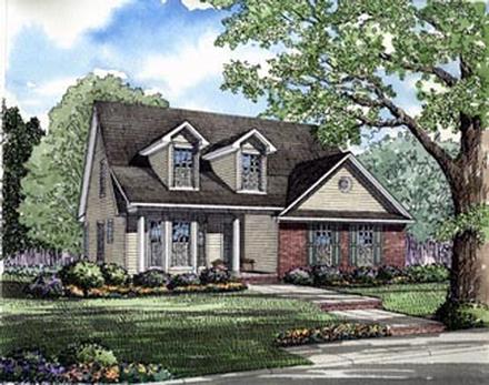 House Plan 61063 Elevation