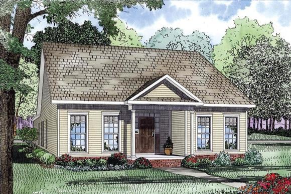 House Plan 61064 Elevation