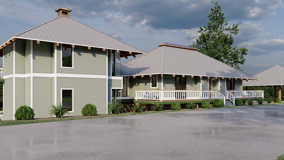 Country, Southern Plan with 2610 Sq. Ft., 2 Bedrooms, 3 Bathrooms Picture 4